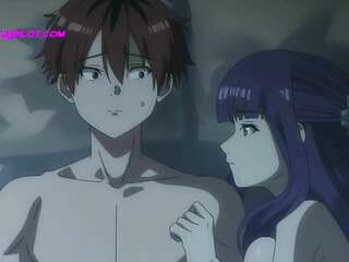 คู่รักวัยรุ่นหื่นกระหายหนีหนาว - เซ็กส์ในกระท่อมครั้งแรก - เฮ็นไทสุดพิเศษ