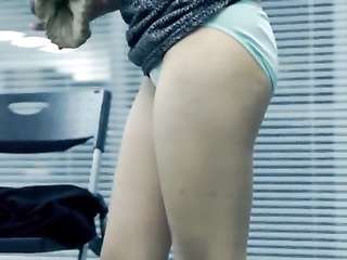 JAV casting mother watches daughter strip for audition