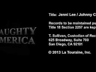 Cheerful jenny lee fucks pizza delivery guy