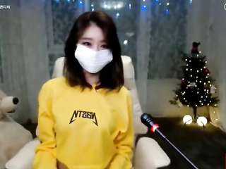 Public number [91 commune] anchor Korean anchor BJ Xuya denim shorts underwear hot dance