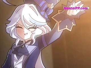 Sexy Blonde Slut Tries Threesome Sex (Parody) - Uncensored