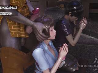 แอนิเมชั่น 3 มิติ นอกใจ สามีที่ถูกภรรยานอกใจ เฮนไท ควยยักษ์ถู