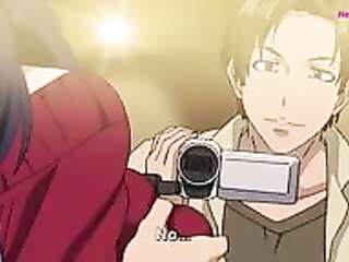 Horny mother fulfills fantasy and stars in big-vol group sex movie