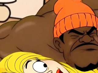 Wife Cheats on Her Husband and Fucks with a Black Guy. Rule Hentai Compilation