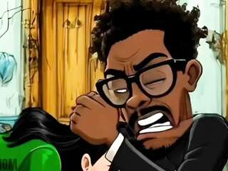 Wife Cheats on Her Husband and Fucks with a Black Guy. Rule Hentai Compilation