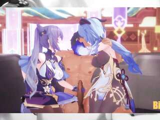 Keqing Genshin Impact Hentai Cartoon Compilation