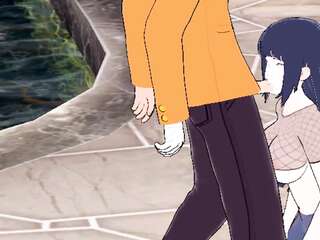 KOIKATSU, naruto hinata have sex blowjob handjob and cumshot uncensored... Thereal3dstories..PART1