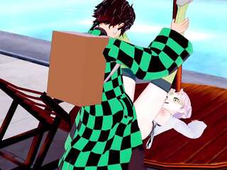KOIKATSU TANJIRO MITSURI DEMON SLAYER, have sex japanese style uncensored... Thereal3dstories