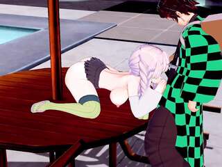 KOIKATSU TANJIRO MITSURI DEMON SLAYER, have sex japanese style uncensored... Thereal3dstories