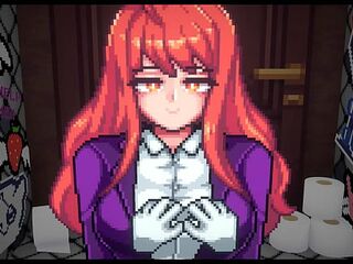 [Hentai PornPlay] Vol.1 best animation pixel titfuck ever in the toilet