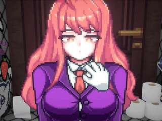 [Hentai PornPlay] Vol.1 best animation pixel titfuck ever in the toilet