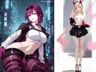 Flirty Nude Cartoon Girls: Iconic Charming Characters