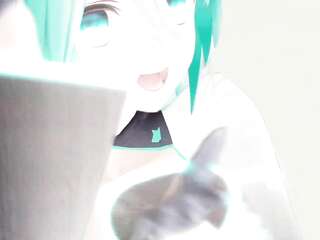 Hatsune Miku Undress Dance 3D Vocaloid MMD Animation