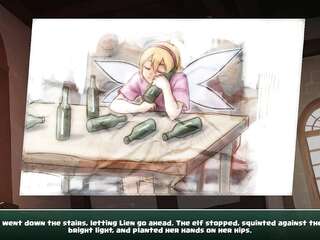 Harem VS Zombies Vol 9: Horny Fairy Lesbian Striptease Animation