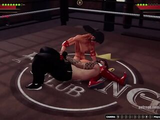 Lord Jerle vs Kyla Naked Fighter 3D