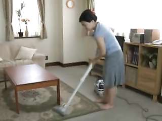 Japanese curvy housewife washed her pussy and wants to get a member of her neighbor who she likes.