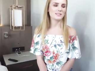 18 hot blonde tits only from college and fucked on the cunt